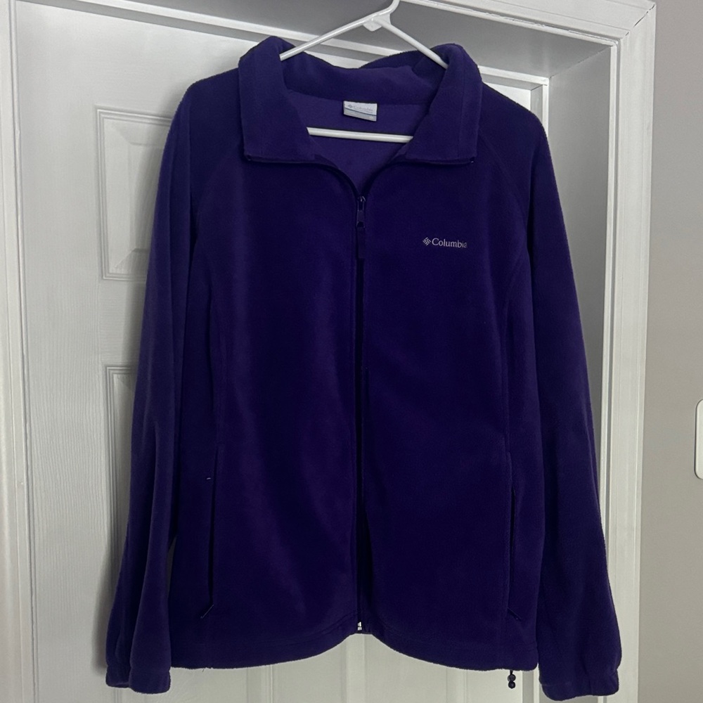 Columbia Deep Purple Fleece Jacket